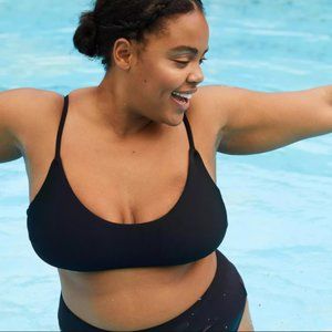 Scoop Neck Bikini Top